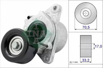 WILMINK GROUP wg1253549 -  Натяжная планка, поликлиновой ремень